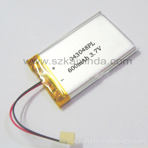 Li-ion Battery 3.7V 600mAh